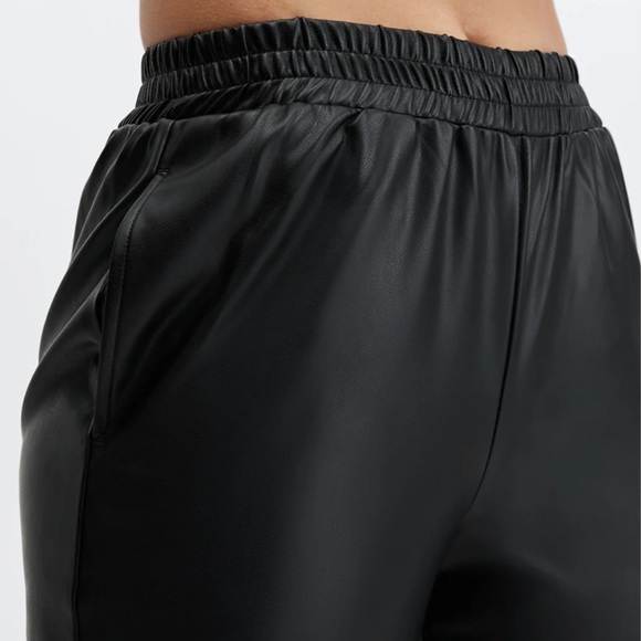 Fabletics High-Waisted Vegan Leather Pant Size L - Picture 8 of 8